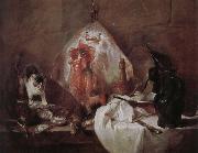 Jean Baptiste Simeon Chardin la raie Spain oil painting reproduction
